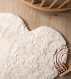 Tapis Coeur moelleux - Fluffy blanc - overzicht sfeer, thumbnail Tapis Coeur moelleux - Fluffy blanc - overzicht sfeer, thumbnail