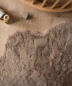 Tapis nuage moelleux - Fluffy taupe