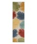 Tapis de balcon Feuilles - Verano beige/Couleurs - overzicht boven, thumbnail