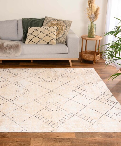 Tapis berbère lavable - Moderna blanc - sfeer