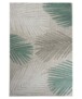 Tapis d'extérieur Feuilles - Verano blanc/menthe - overzicht boven, thumbnail