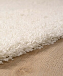 Tapis ovale poils longs - Shaggy Trend ivoire - close up, thumbnail Tapis ovale poils longs - Shaggy Trend ivoire - close up, thumbnail