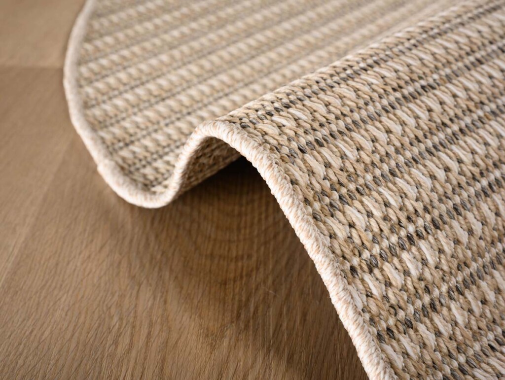 tapis effet jute pour l’extérieur