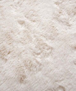 Tapis moelleux ovale - Comfy Plus - blanc Tapis moelleux ovale - Comfy Plus - blanc