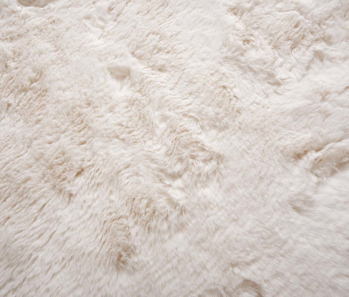 Tapis moelleux ovale - Comfy Plus - blanc Tapis moelleux ovale - Comfy Plus - blanc