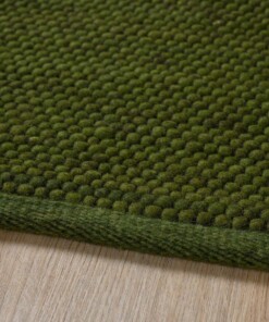 Tapis en laine Lett - vert - close up, thumbnail Tapis en laine Lett - vert - close up, thumbnail