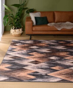 Tapis Moderne lavable - Moderna marron - sfeer