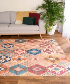 Tapis rétro lavable - Moderna multicolore - sfeer