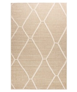 Tapis extérieur jute​ - Lazo Diamond beige
