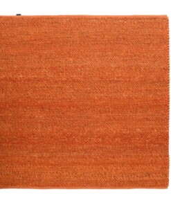Tapis Carré en laine - Lett cognac - overzicht