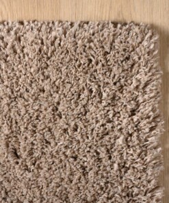 Tapis de couloir poils longs - Shaggy Confort beige - close up hoek, thumbnail Tapis de couloir poils longs - Shaggy Confort beige - close up hoek, thumbnail