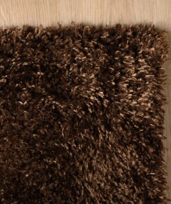 Tapis de couloir poils longs - Posh marron - close up hoek, thumbnail Tapis de couloir poils longs - Posh marron - close up hoek, thumbnail