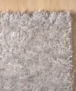 Tapis de couloir poils longs - Posh gris clair - close up hoek, thumbnail Tapis de couloir poils longs - Posh gris clair - close up hoek, thumbnail