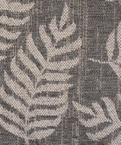 Tapis de balcon Feuilles de palmier Sunny - gris foncé