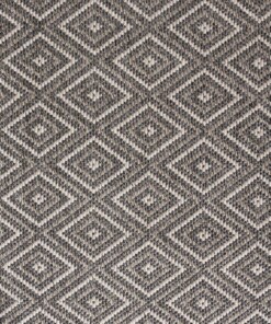 Tapis de balcon losange Sunny Gem - gris