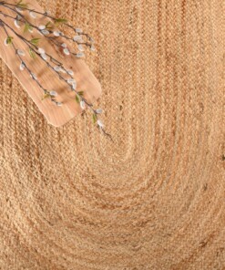 Tapis en jute ovale Boho & me - naturel - overzicht sfeer, thumbnail Tapis en jute ovale Boho & me - naturel - overzicht sfeer, thumbnail