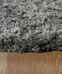 Tapis ovale poils longs - Cozy Shaggy gris - close up zijkant, thumbnail Tapis ovale poils longs - Cozy Shaggy gris - close up zijkant, thumbnail