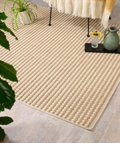 Tapis extérieur jute​ - Lazo Naturel beige