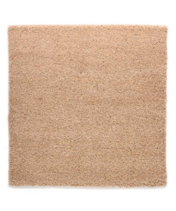 Tapis Carré - Shaggy Grand beige - overzicht boven