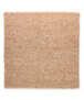 Tapis Carré - Shaggy Grand beige - overzicht boven, thumbnail