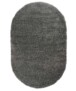 Tapis ovale poils longs - Cozy Shaggy gris - overzicht boven, thumbnail