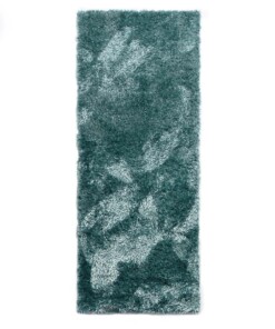 Tapis de couloir poils longs - Posh turquoise - overzicht boven, thumbnail