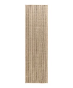 Tapis de balcon aspect jute Sunny - beige - overzicht boven, thumbnail