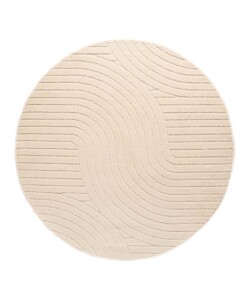 Tapis d'extérieur Rond - Verano blanc - overzicht boven, thumbnail