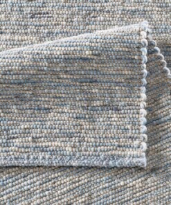 Tapis en laine - Kaia bleu clair Tapis en laine - Kaia bleu clair