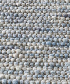 Tapis en laine - Kaia bleu clair Tapis en laine - Kaia bleu clair