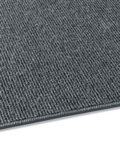 Tapis bouclé - Fleur anthracite - close up zijkant, thumbnail Tapis bouclé - Fleur anthracite - close up zijkant, thumbnail