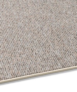 Tapis bouclé - Fleur beige - close up zijkant, thumbnail Tapis bouclé - Fleur beige - close up zijkant, thumbnail