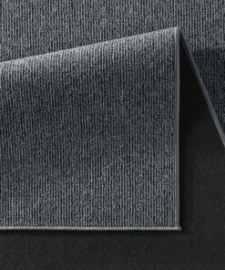 Tapis bouclé - Fleur anthracite - close up vouw, thumbnail Tapis bouclé - Fleur anthracite - close up vouw, thumbnail