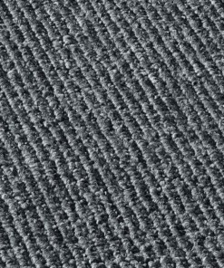 Tapis bouclé - Fleur anthracite Tapis bouclé - Fleur anthracite