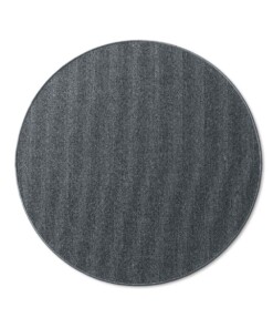 Tapis bouclé Rond - fleurs anthracite - overzicht boven, thumbnail Tapis bouclé Rond - fleurs anthracite - overzicht boven, thumbnail