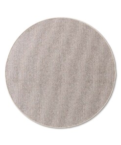 Tapis bouclé Rond - Fleur beige - overzicht boven, thumbnail Tapis bouclé Rond - Fleur beige - overzicht boven, thumbnail