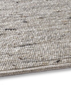 Tapis de couloir en laine - Bokn gris clair Tapis de couloir en laine - Bokn gris clair