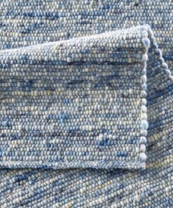 Tapis en laine - Lundr bleu Tapis en laine - Lundr bleu