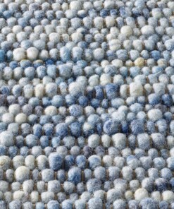 Tapis en laine - Lundr bleu Tapis en laine - Lundr bleu