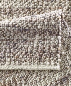 Tapis en laine - Ursule marron/gris Tapis en laine - Ursule marron/gris