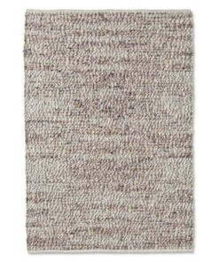 Tapis en laine - Ursule marron/gris