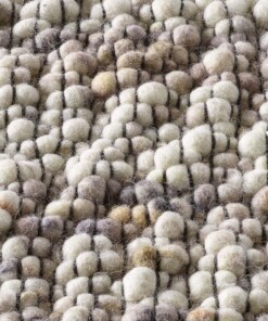 Tapis en laine - Ursule marron/gris Tapis en laine - Ursule marron/gris