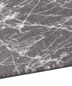 Tapis lavable aspect marbre - Chloé gris/blanc - close up zijkant, thumbnail Tapis lavable aspect marbre - Chloé gris/blanc - close up zijkant, thumbnail