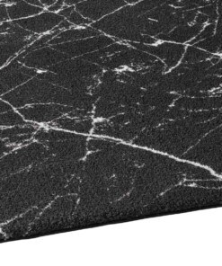 Tapis lavable aspect marbre - Chloé noir/blanc Tapis lavable aspect marbre - Chloé noir/blanc