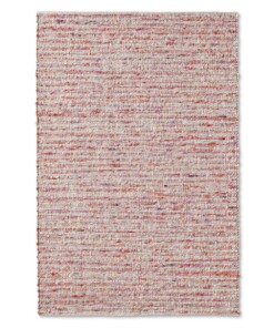 Tapis en laine - Thora rouge/rose - overzicht boven