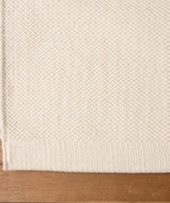 Tapis en coton - Svelvik blanc - close up, thumbnail Tapis en coton - Svelvik blanc - close up, thumbnail