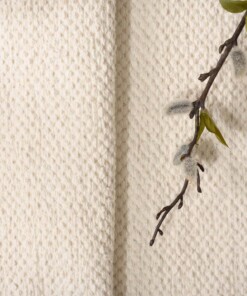 Tapis en coton - Svelvik blanc - close up, thumbnail Tapis en coton - Svelvik blanc - close up, thumbnail