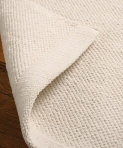 Tapis en coton - Svelvik blanc - close up, thumbnail Tapis en coton - Svelvik blanc - close up, thumbnail