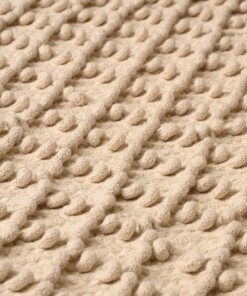 Tapis en coton Géométrique - Nordland blanc - close up, thumbnail Tapis en coton Géométrique - Nordland blanc - close up, thumbnail
