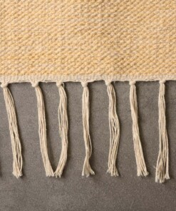 Tapis bohème - Cueva jaune/beige - close up, thumbnail Tapis bohème - Cueva jaune/beige - close up, thumbnail